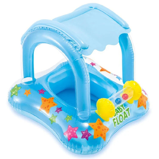 عوامة أطفال مع مظلة حماية من الشمس | Baby Float with Sun Canopy
